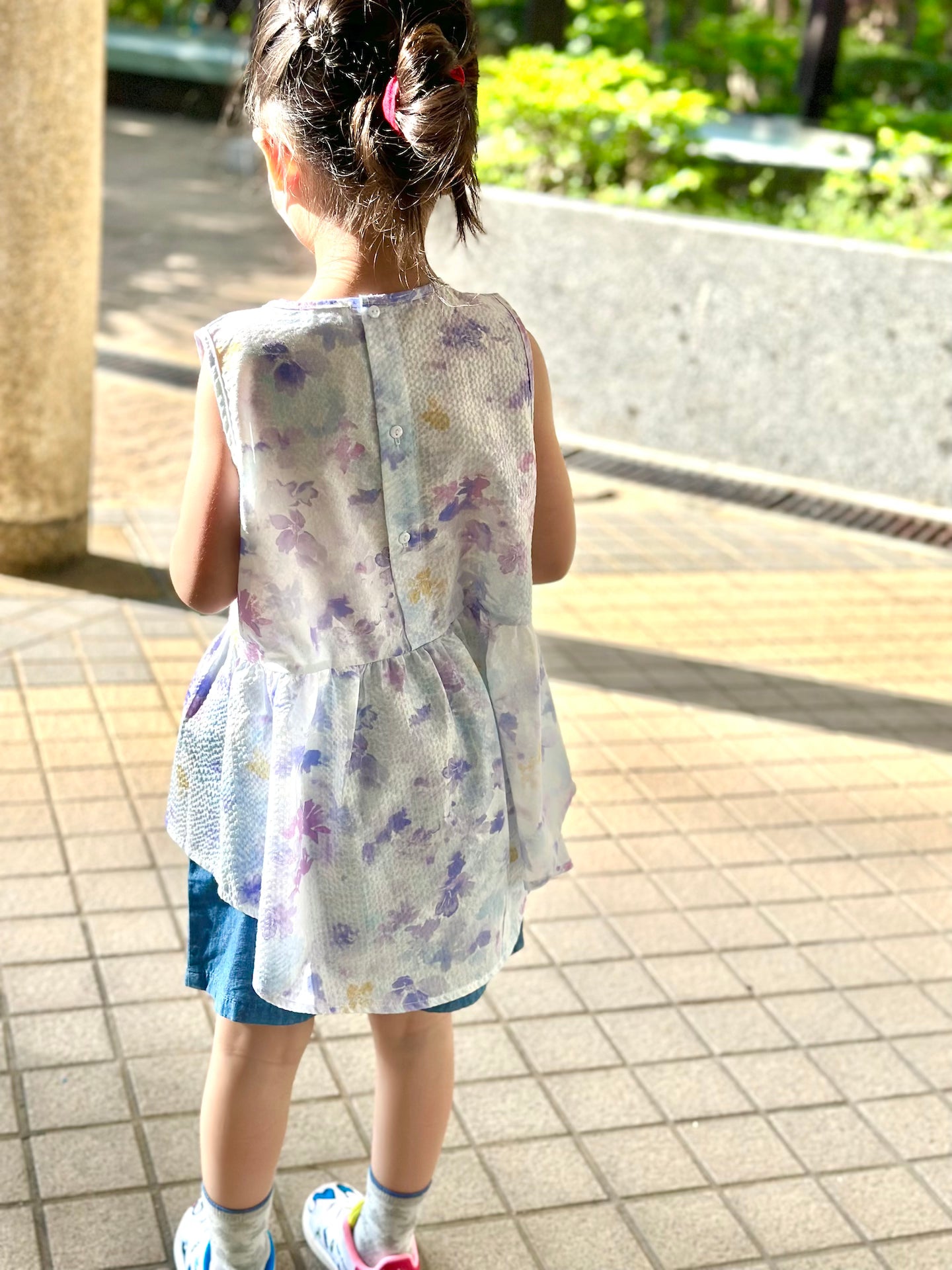 童裝泡泡棉水彩色背心 Water Colour Printed Vest